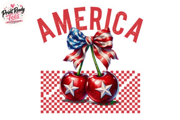 Download America Cherry Cute Patriotic PNG - Patriotic Collection