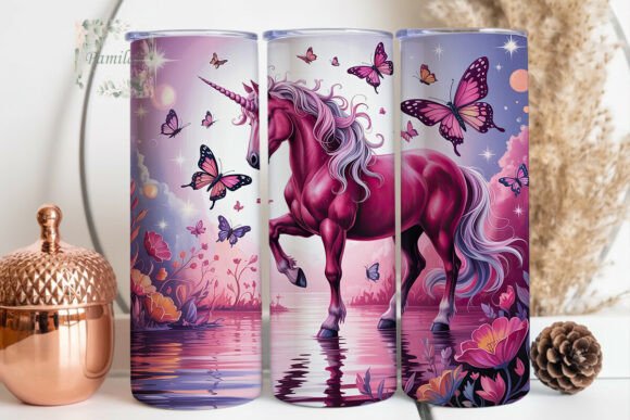Download Magical Unicorn Butterfly Glitter 20oz T - Fly Collection