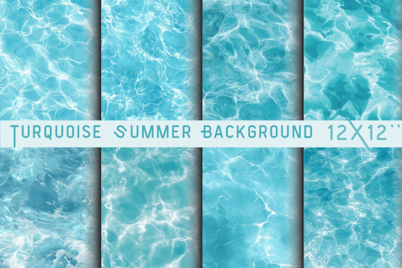 Download Turquoise Summer Background Paper - Summer background Collection